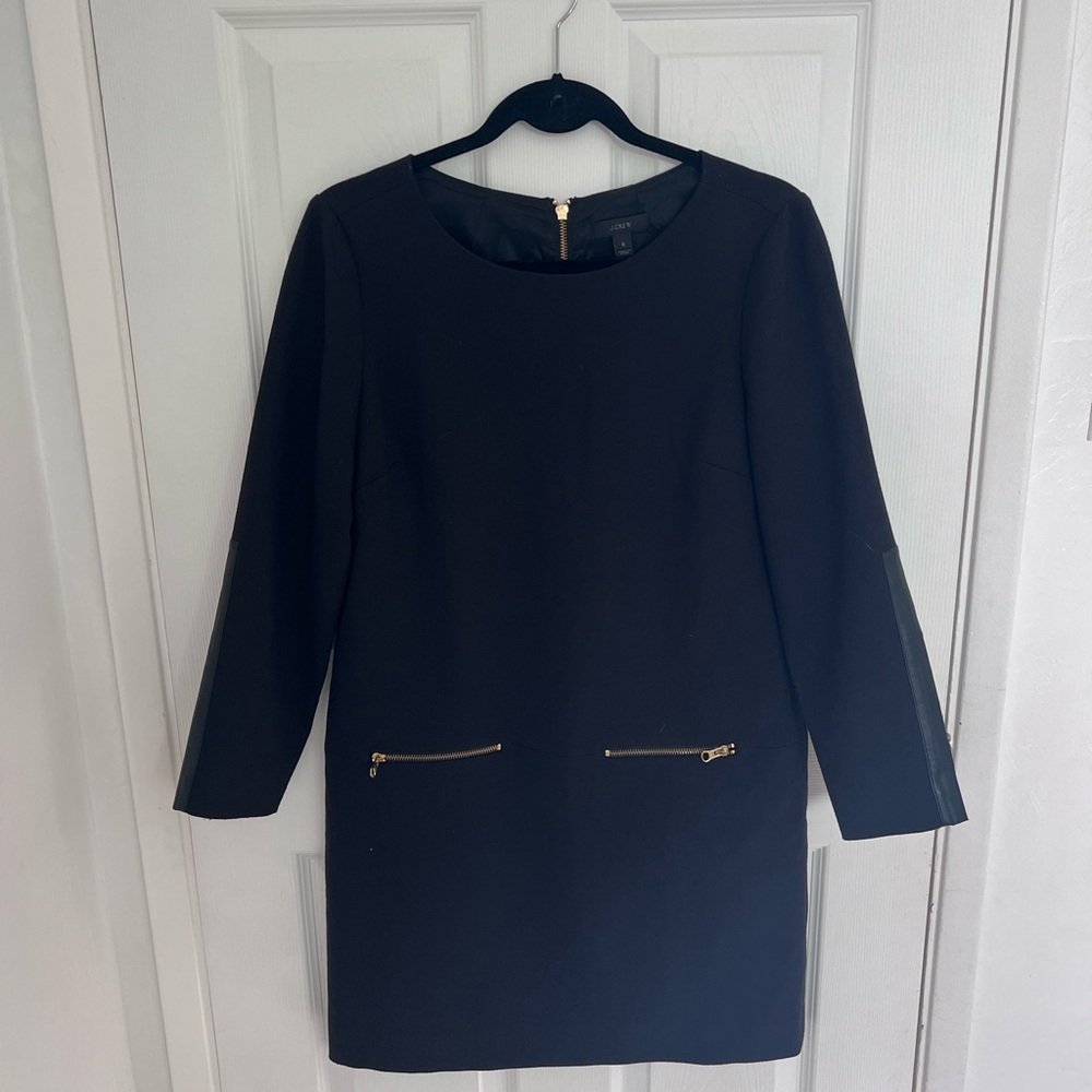 J.CREW Women's Mini Dress Black Size 6